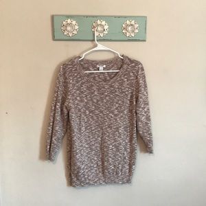 Elbow length sweater